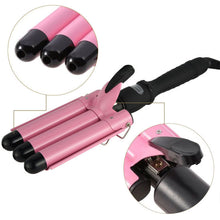 Load image into Gallery viewer, Triple Barrel Ceramic Hair Waver
