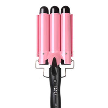 Load image into Gallery viewer, Triple Barrel Ceramic Hair Waver
