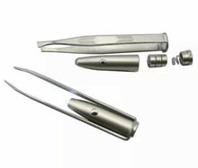 Load image into Gallery viewer, LED Tweezers Eyebrow Shaper With Battery
